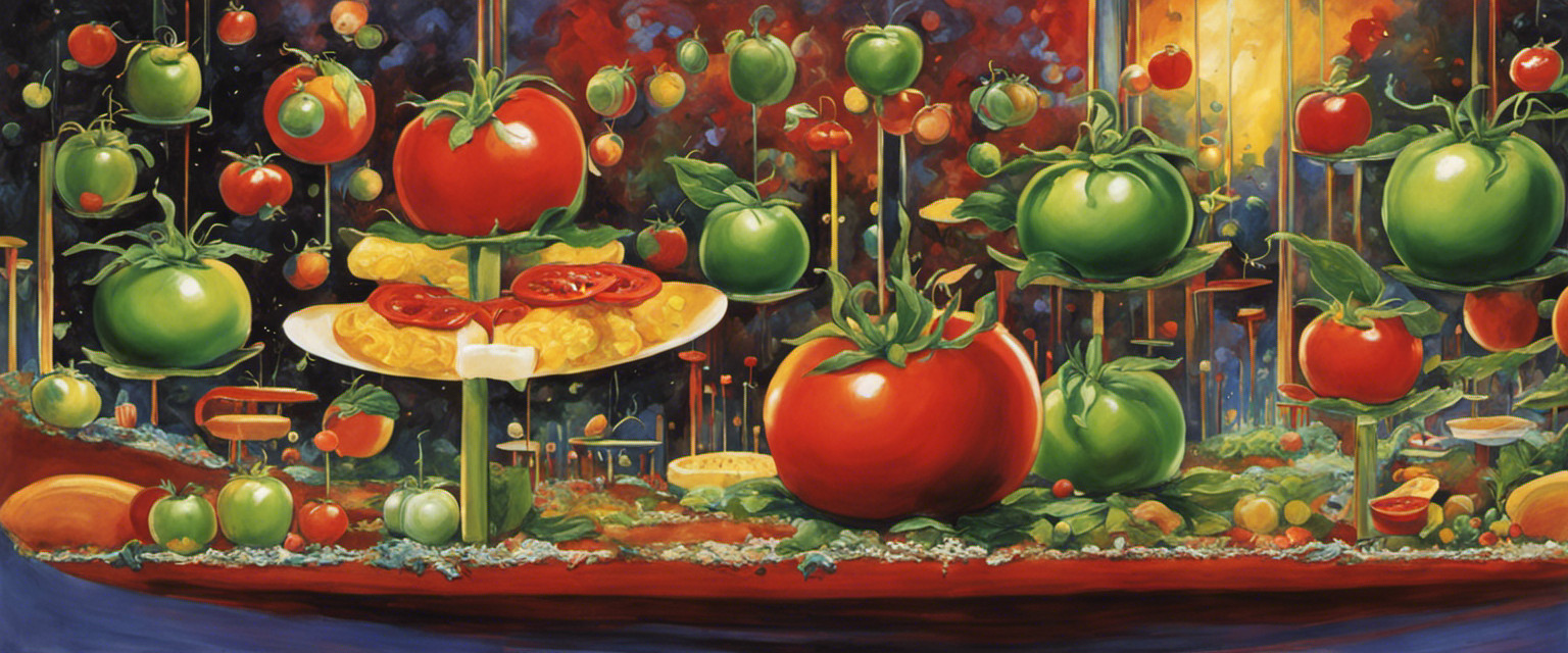 An image that captures the essence of useless knowledge about conceptualizing fried green tomatoes