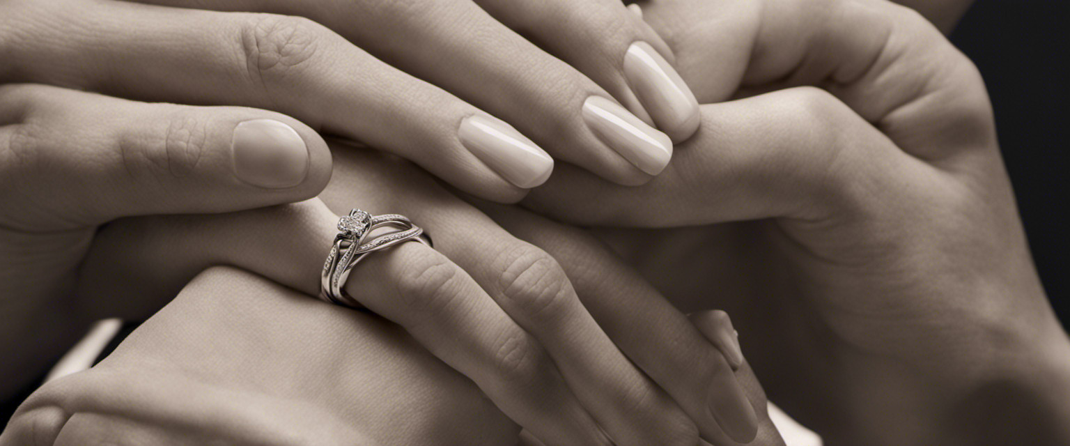 An image depicting two hands interlocked in a heartfelt promise, with their pinky fingers intertwined